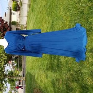 Dress BIUE TEAL KOH KOH